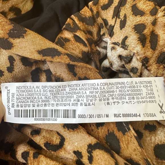 Zara trf collection Cheetah Print Romper - Picture 10 of 13